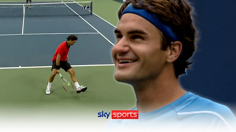 Roger Federer's top 3 Tweeners at the US Open