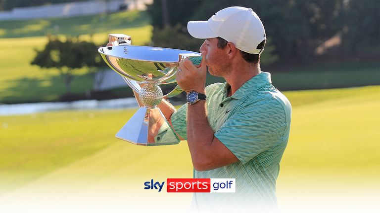 Rory Mcllroy, Jon Rahm and Scottie Scheffler battle for FedExCup glory over the coming weeks, live on Sky Sports Golf