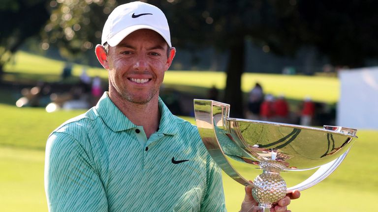 Rory McIlroy wins 2022 FedExCup (Associated Press)