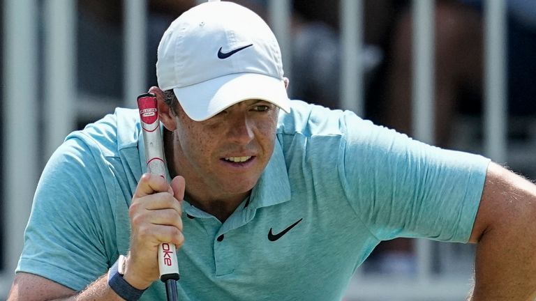 Rory McIlroy jouera samedi aux côtés du champion de l'US Open, Wyndham Clark.