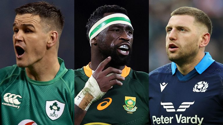 Three of World Rugby's current top five ranked nations meet in Pool B of the 2023 World Cup in Ireland, South Africa and Scotland