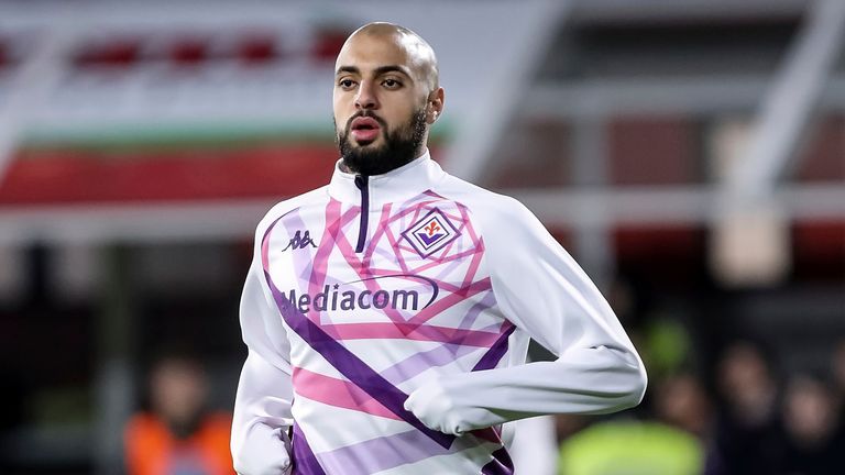 Amrabat has been left out of the Fiorentina squad