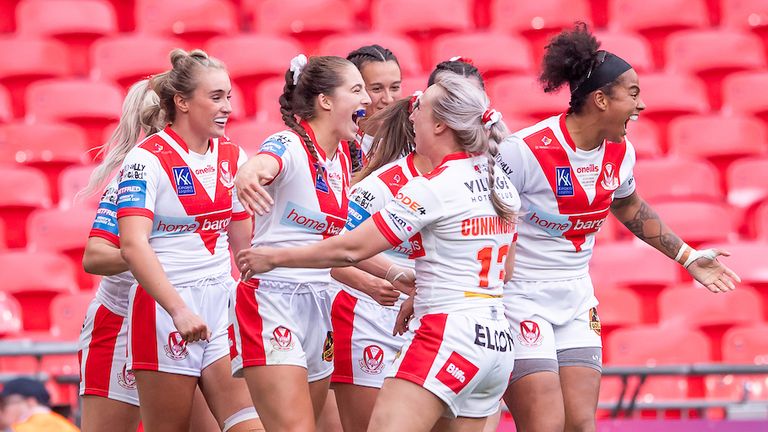 It was an emotional moment for St Helens as they took home the victory and made history 