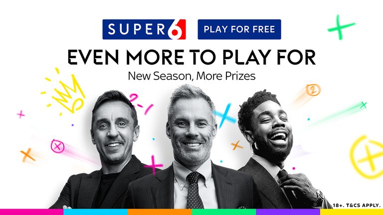 This year there is even more to play with Super 6, as well as a £1,000,000 jackpot!