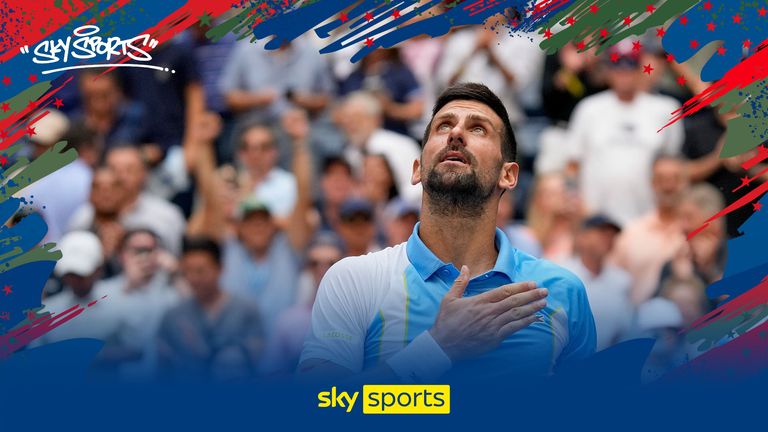 Check out Novak Djokovic&#39;s top shots from his second round victory against Bernabe Zapata Miralles at the US Open.