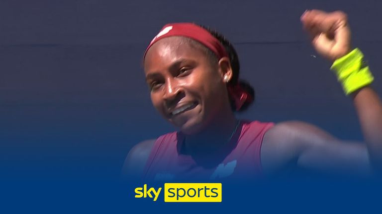 After struggling in her opening match, Tim Henman was impressed with Coco Gauff&#39;s improved showing as she thrashed Mirra Andreeva in the second round of the US Open.