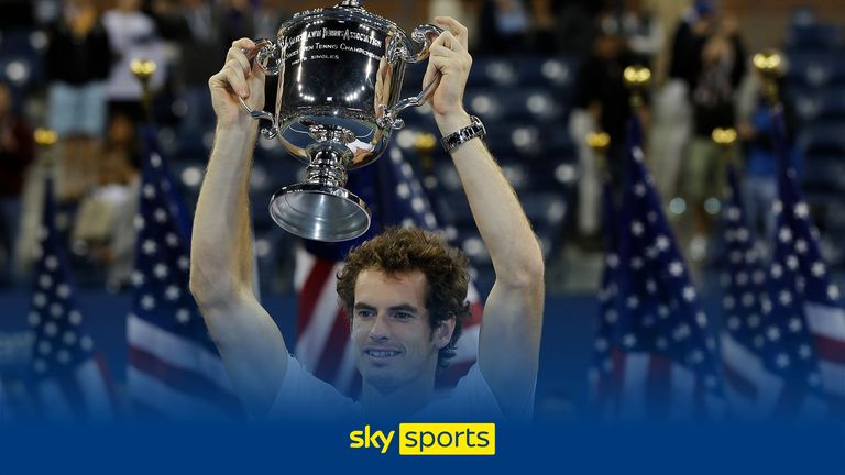 Prožijte znovu pestrou kariéru Andyho Murrayho na US Open, kdy získal svůj první velký titul v roce 2012 v New Yorku.