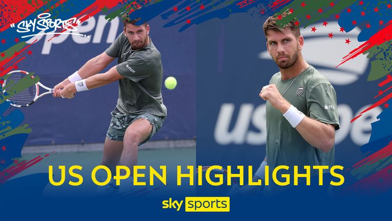 Highlights of Cameron Norrie&#39;s first-round match against Alexander Shevchenko at the US Open.