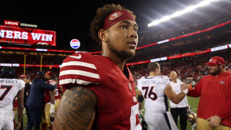 NFL: Trey Lance's San Francisco 49ers future unclear as Sam Darnold wins  back-up quarterback role to Brock Purdy, NFL News