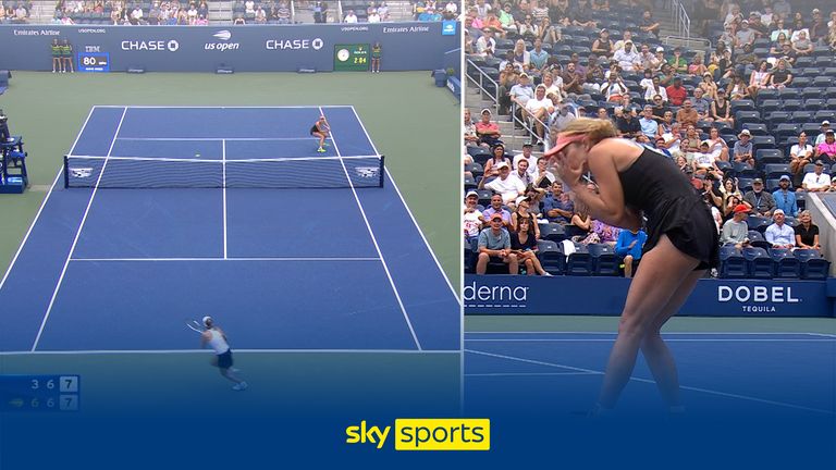 Oh my goodness she's missed it!', Danielle Collins wastes incredible tie- break chance, Tennis News