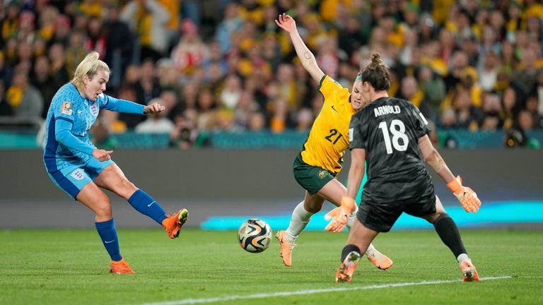 Lauren Hemp restores England's lead over Australia in the Women's World Cup semi-final