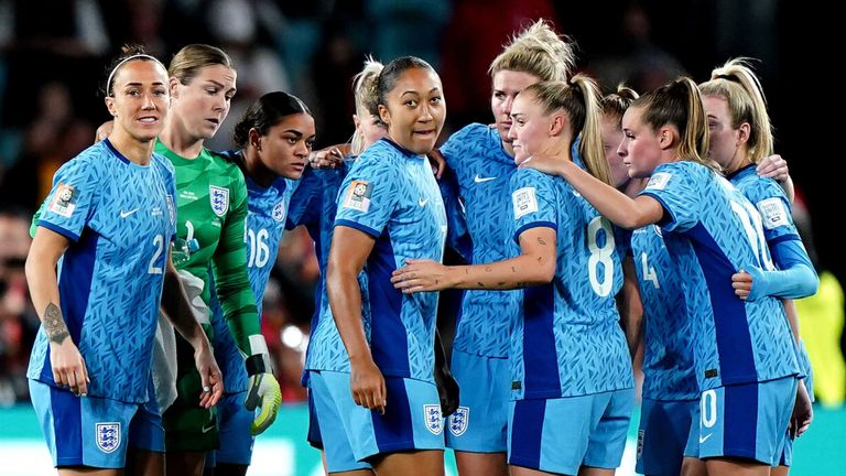 Substitute Lauren James enters the fray at the start of the second half of the Women&#39;s World Cup final