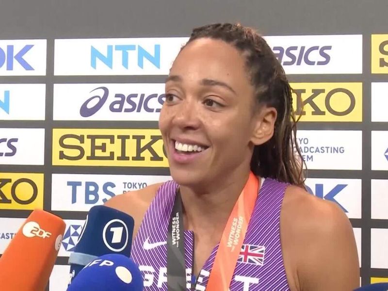 Katarina Johnson-Thompson clinches stunning World Championship