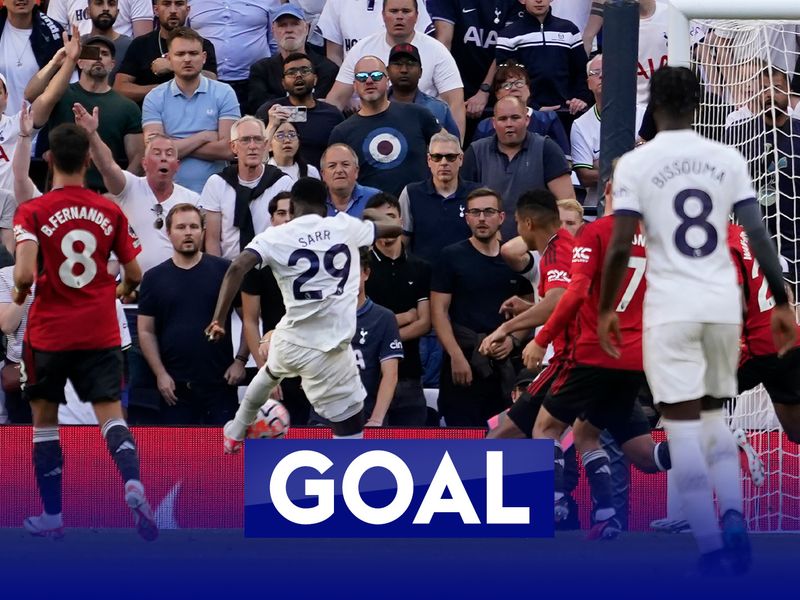 Tottenham 2-0 Man Utd: Pape Sarr and Lisandro Martinez own goal secure  entertaining win in Ange Postecoglou's first Premier League home game, Football News