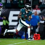 Minnesota Vikings 28-34 Philadelphia Eagles: Jalen Hurts rushes for two  touchdowns as D'Andre Swift shines, NFL News