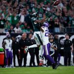 Minnesota Vikings 28-34 Philadelphia Eagles: Jalen Hurts rushes for two  touchdowns as D'Andre Swift shines, NFL News