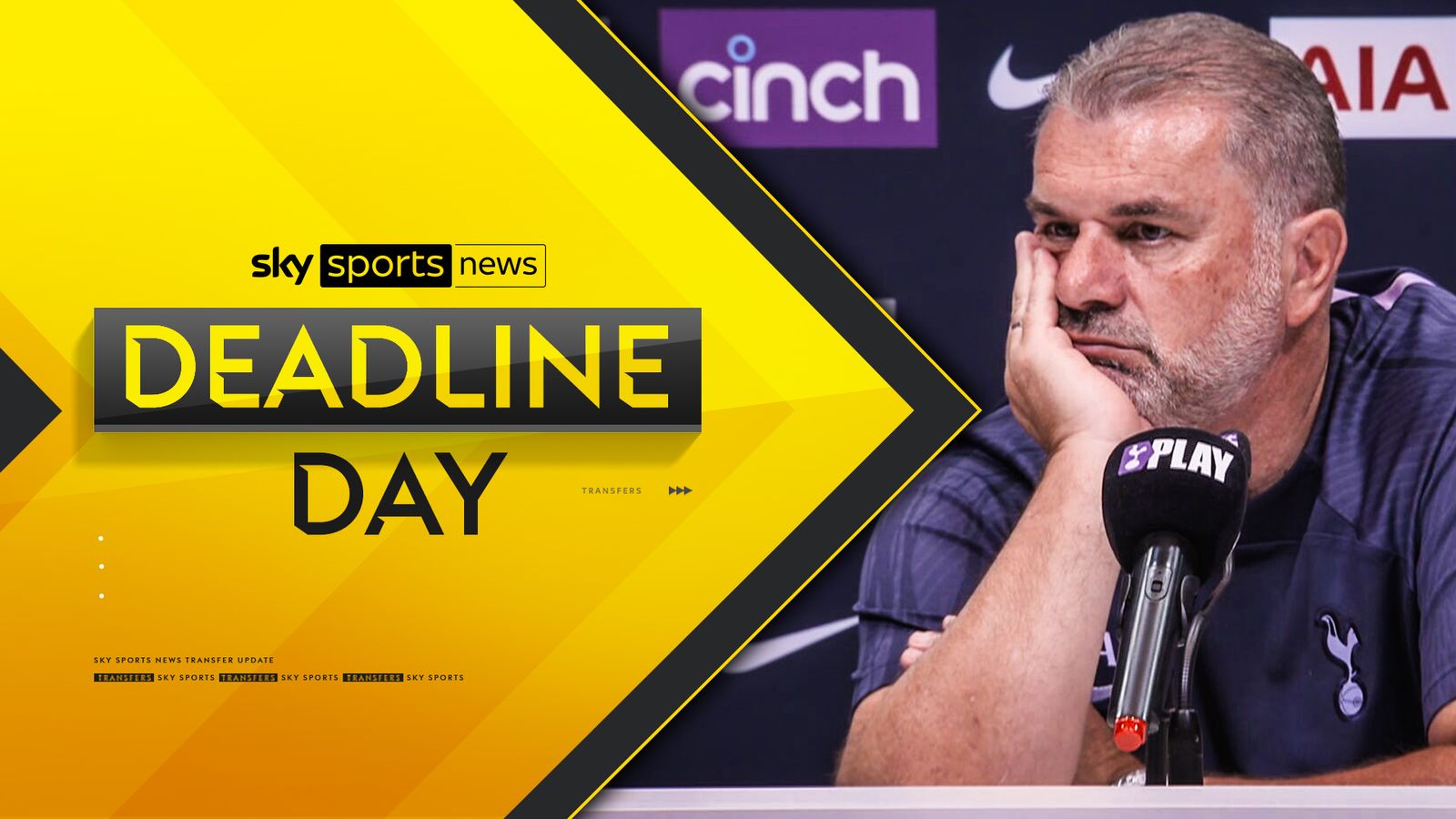 Ange Postecoglou Coy On Tottenham's Transfer Deadline Day | 'We'll Find ...