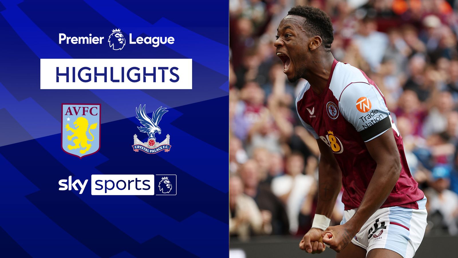 Aston Villa 3-1 Crystal Palace | Premier League Highlights | Football ...