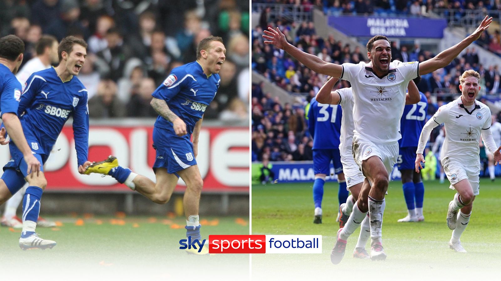 South Wales derby memorable moments: Cardiff City vs Swansea City ...