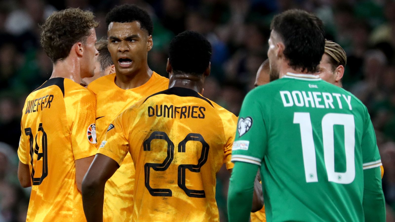 Republiek Ierland 1-2 Nederland: Cody, Jacobo en Wout Weghorst maken feitelijk een einde aan de hoop van Ierland op kwalificatie voor Euro 2024 |  voetbal nieuws