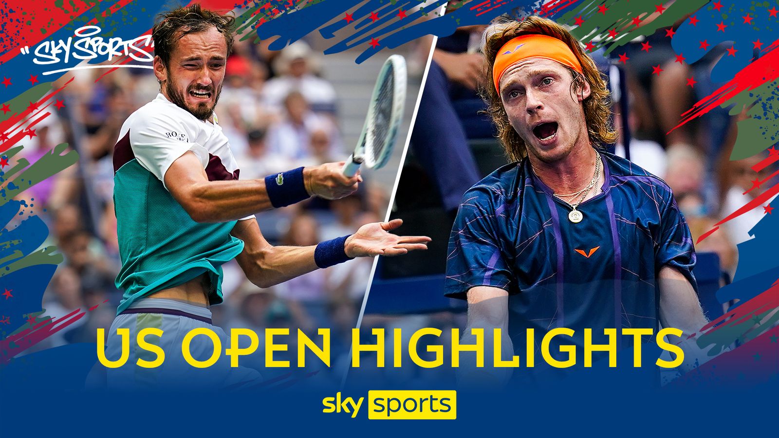 Daniil Medvedev vs Andrey Rublev US Open Highlights Tennis News Sky Sports
