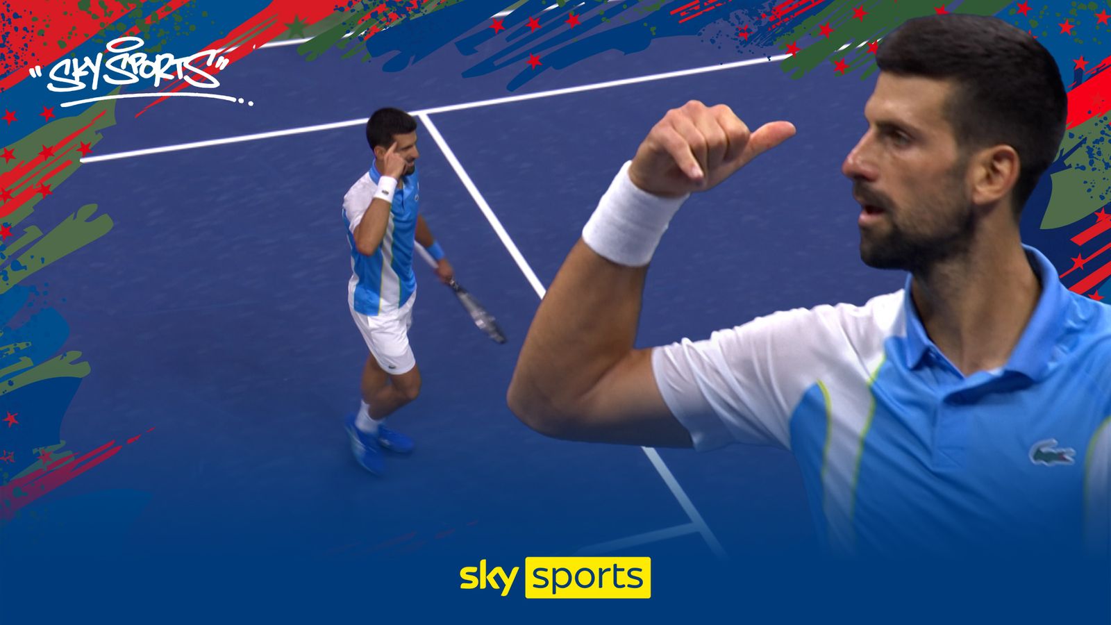 Novak Djokovic mimics Ben Shelton's 'phone' celebration after US Open