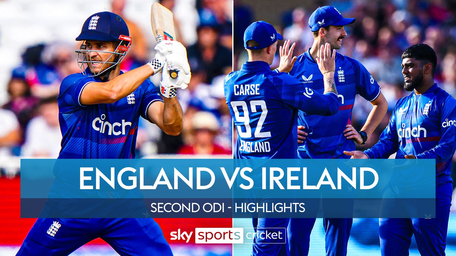 England vs Ireland England debutants impress to help win second ODI by