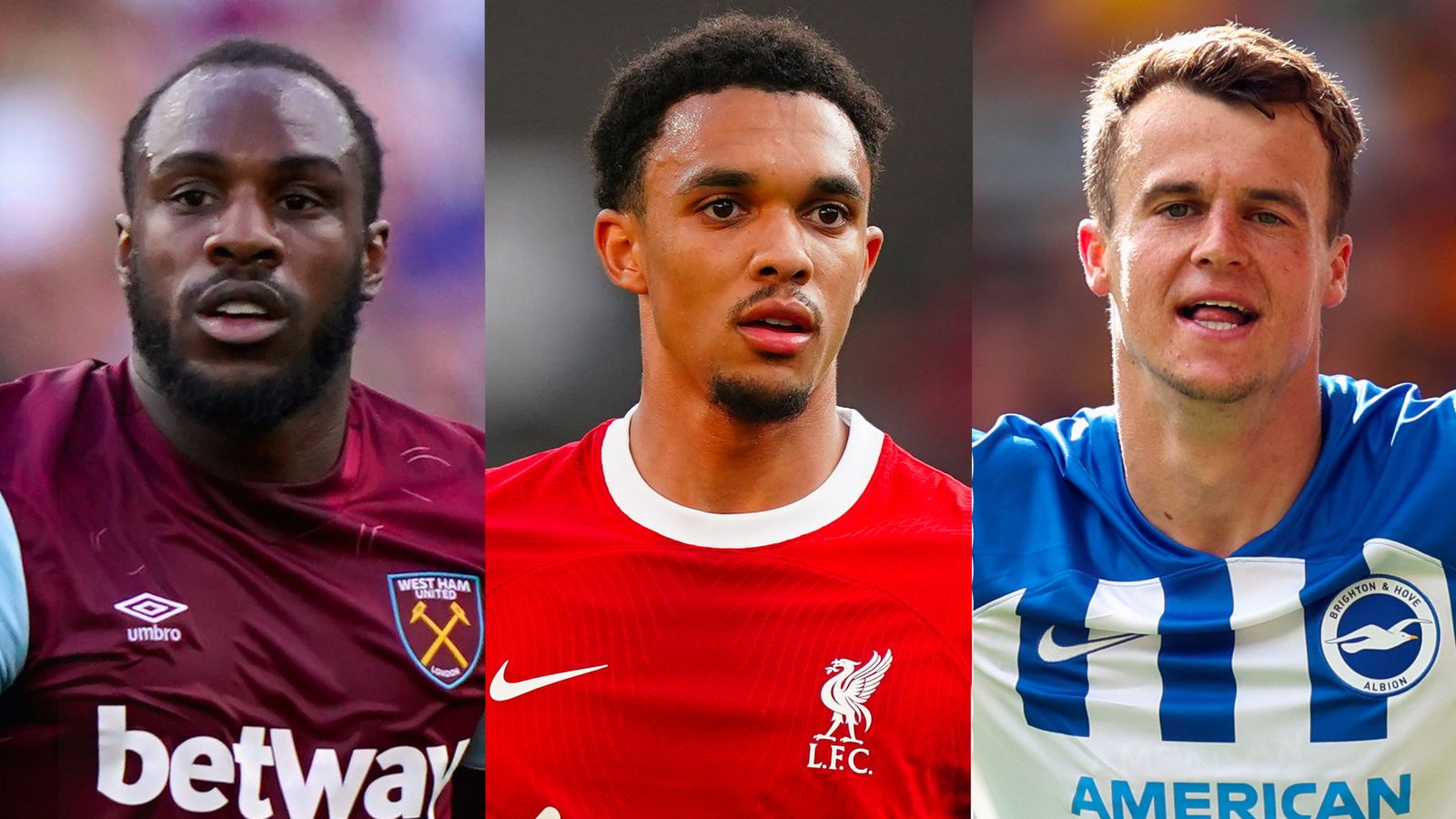 Europa League and Europa Conference League: Liverpool, West Ham, Aston Villa, Brighton, Rangers and Aberdeen in action