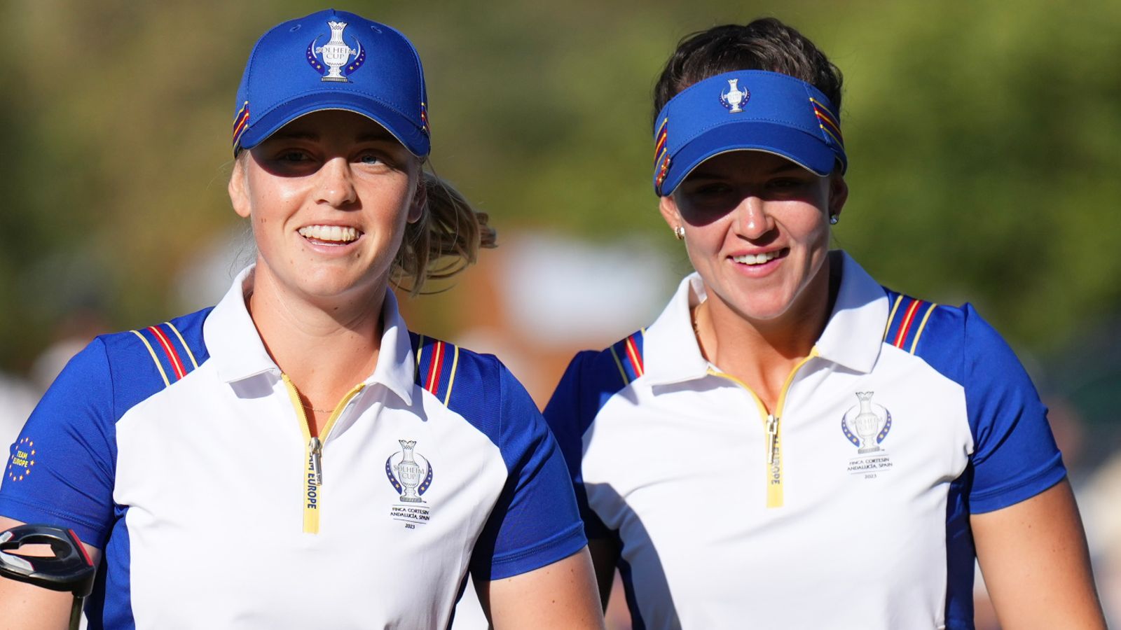 Solheim Cup: Team Europe share spoils in Saturday foursomes as Team USA lead 7-5 at Finca Cortesin