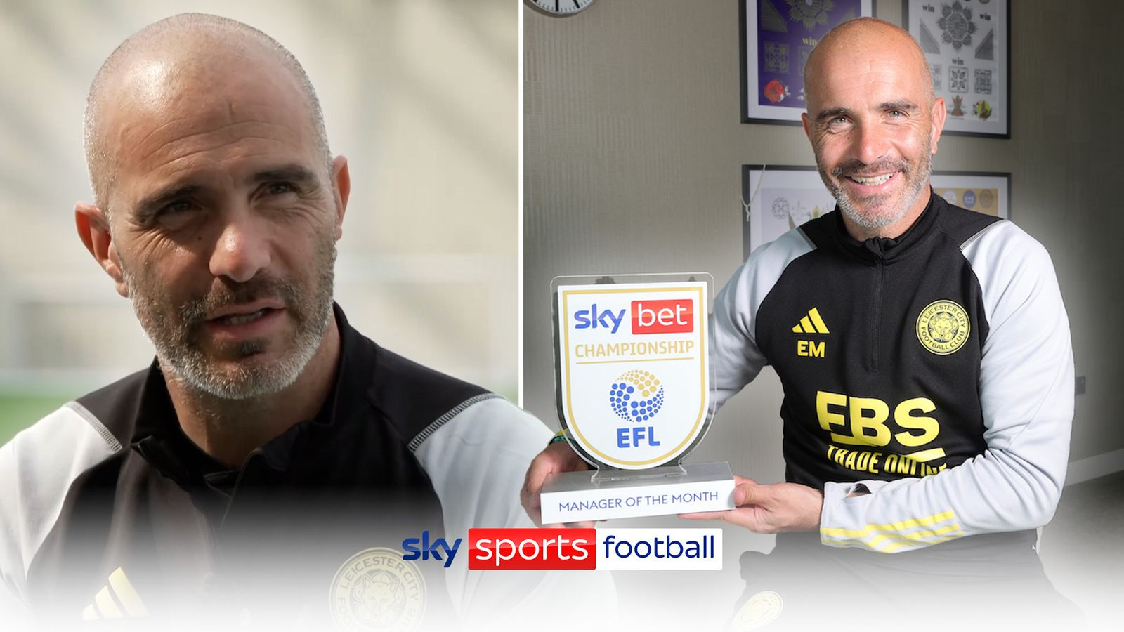 Enzo Maresca interview Leicester's start, bouncing back and learning