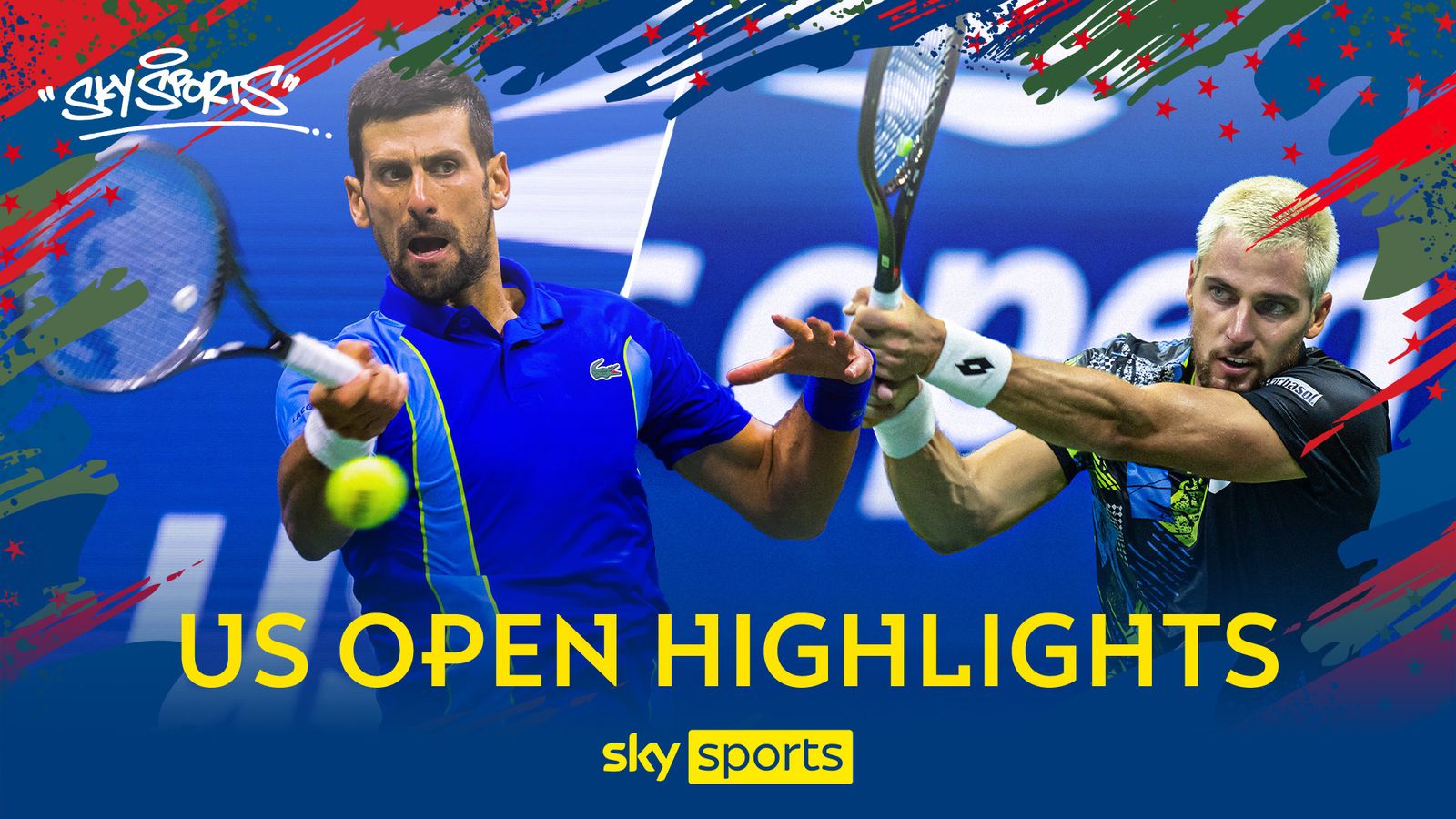 Novak Djokovic vs Borna Gojo | US Open highlights | Tennis News | Sky ...