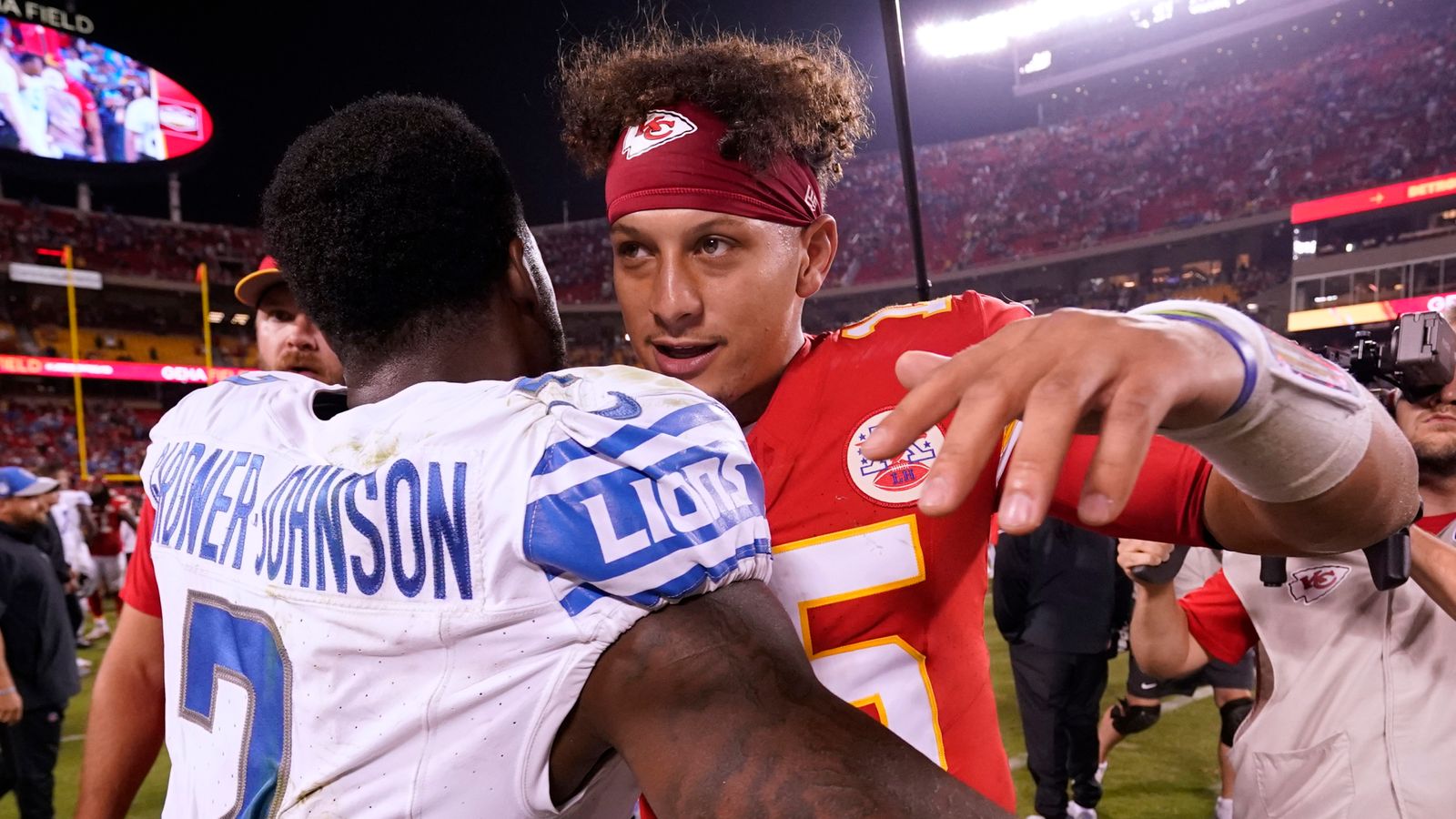 Dan Campbell says Detroit Lions 'expected' to beat Kansas City Chiefs as Patrick  Mahomes urges young players to learn from loss | NFL News | Sky Sports