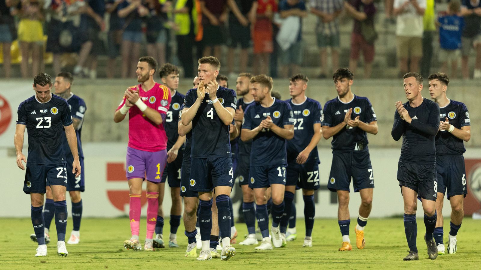 Cyprus 0-3 Scotland: Steve Clarke's side on brink of Euro 2024
