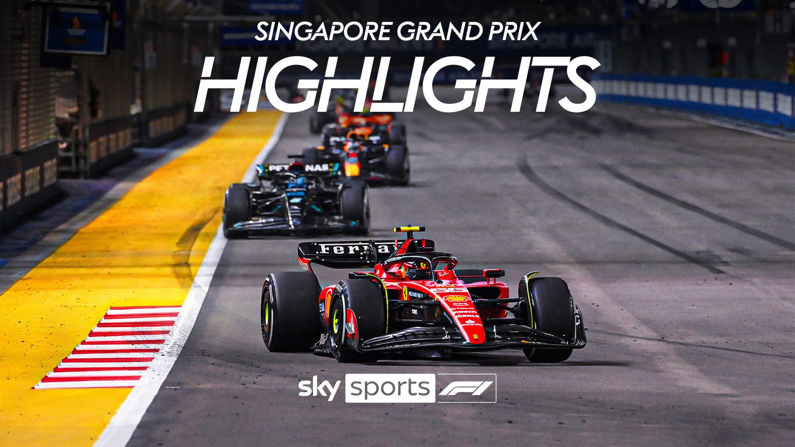 Singapore GP: Carlos Sainz claims narrow victory for Ferrari ahead of ...