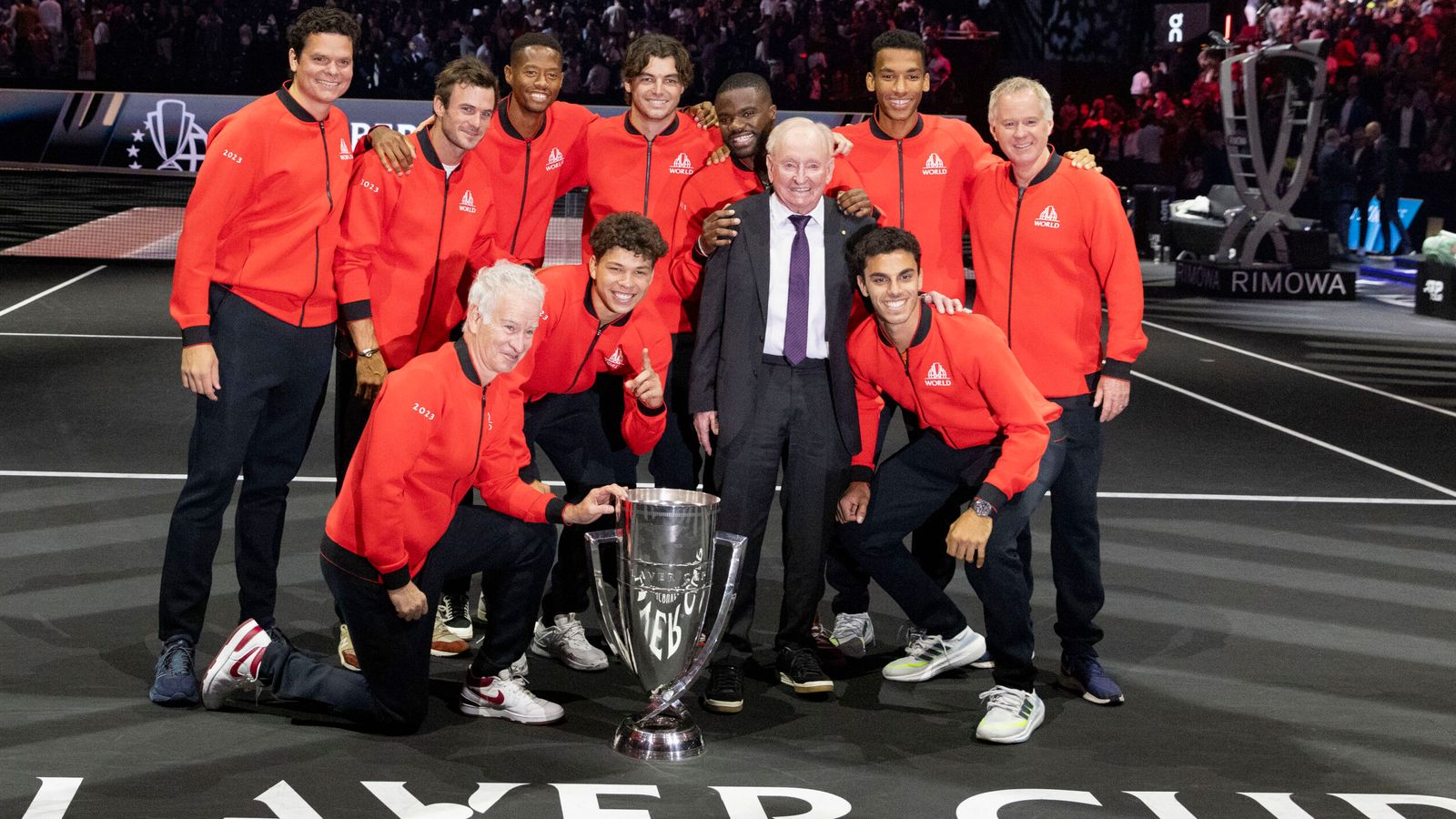 Laver Cup Ben Shelton and Frances Tiafoe help Team World to title in front of Roger Federer Tennis News Sky Sports