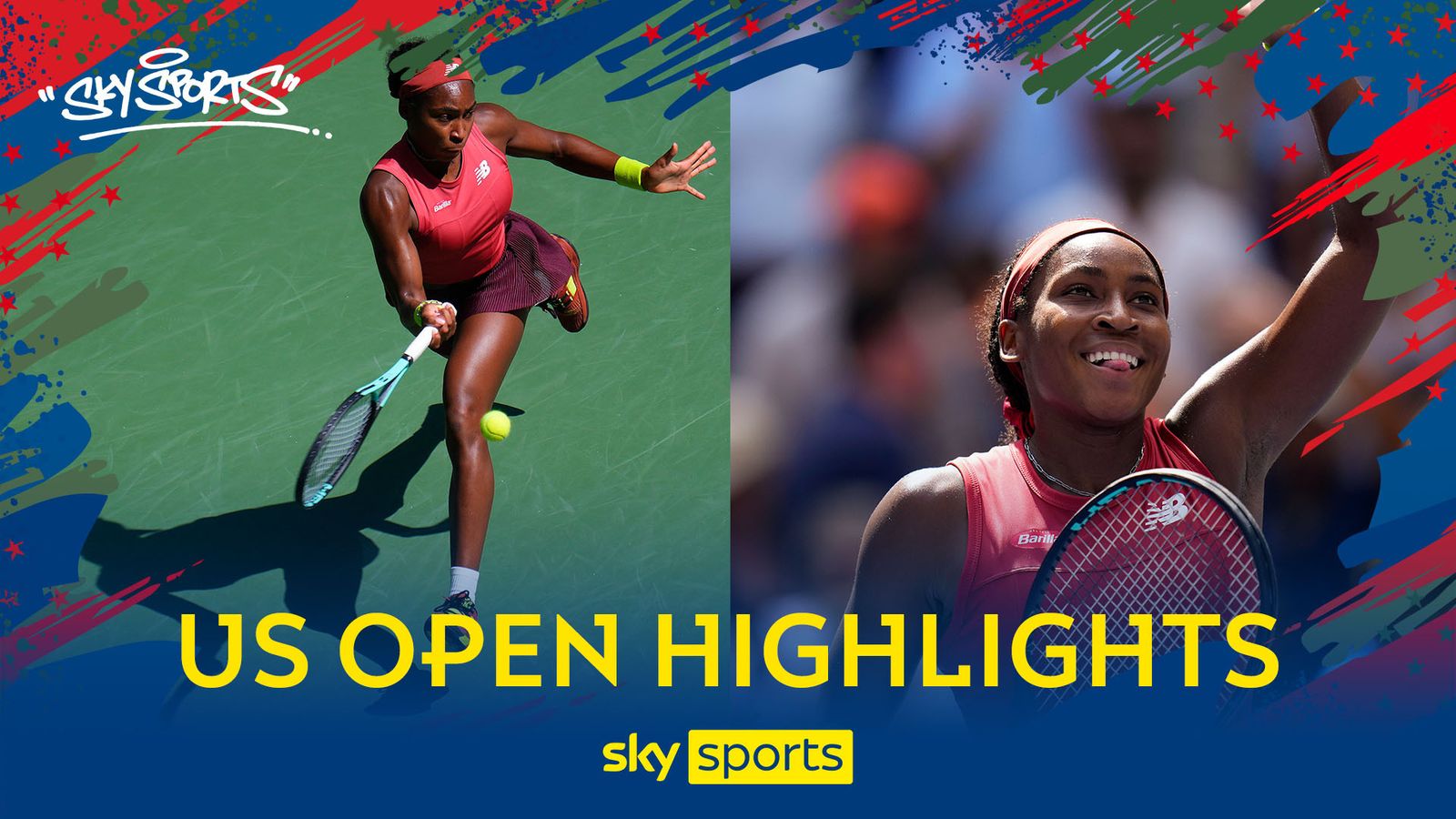 Coco Gauff vs Jelena Ostapenko US Open highlights Tennis News Sky