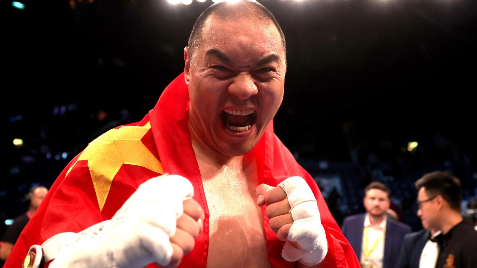 Anthony Joshua's next opponent? Zhilei Zhang being considered to fight ...