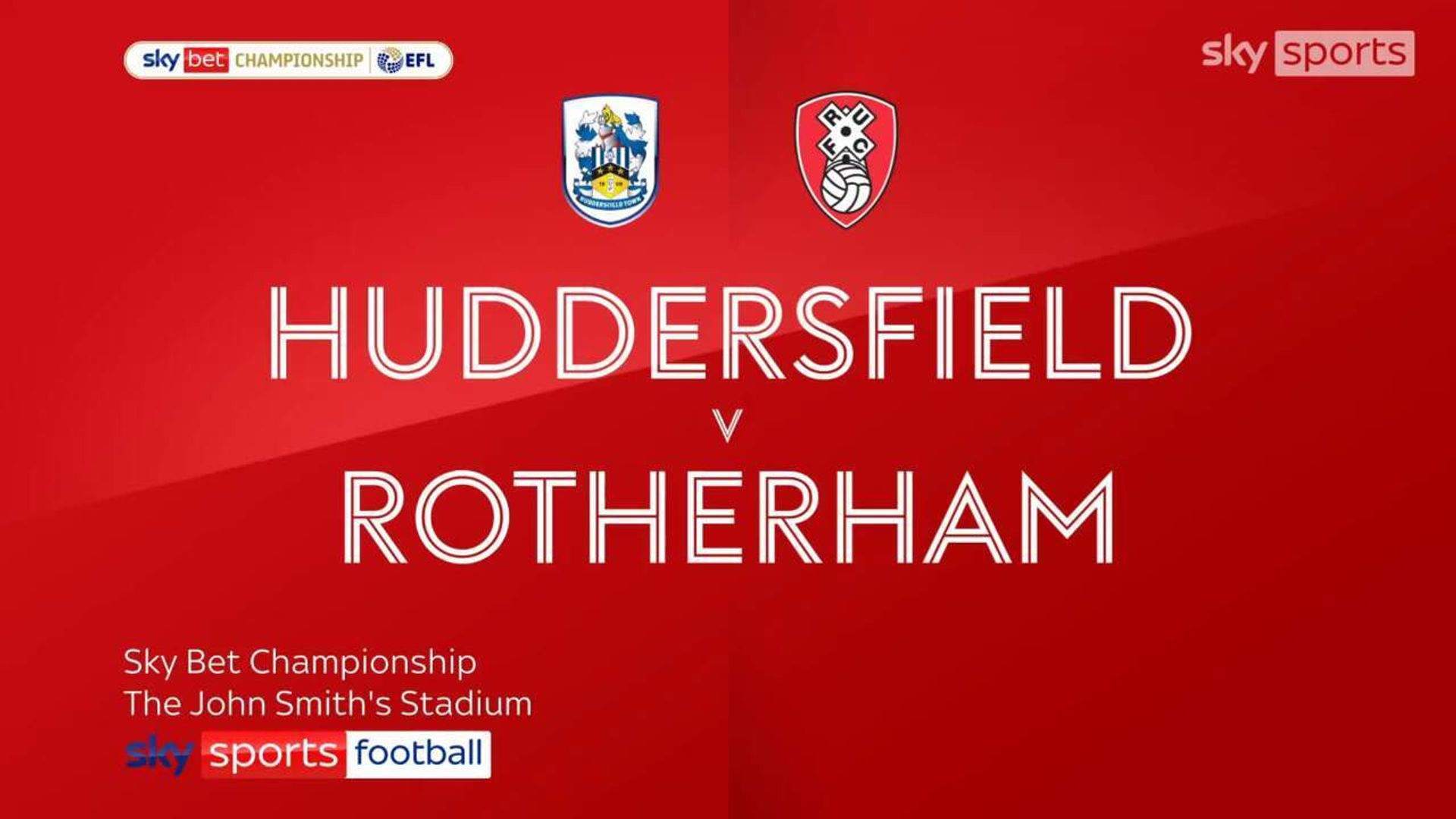 Huddersfield 2-0 Rotherham