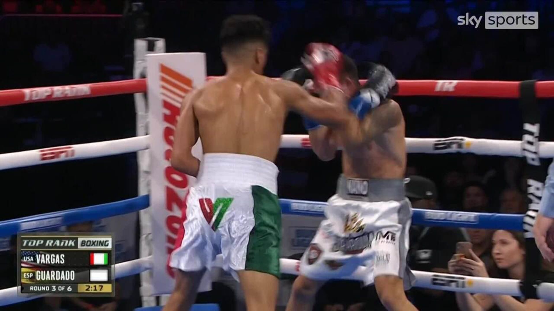 'This kid is special!' | Vargas takes out Guardado in third round