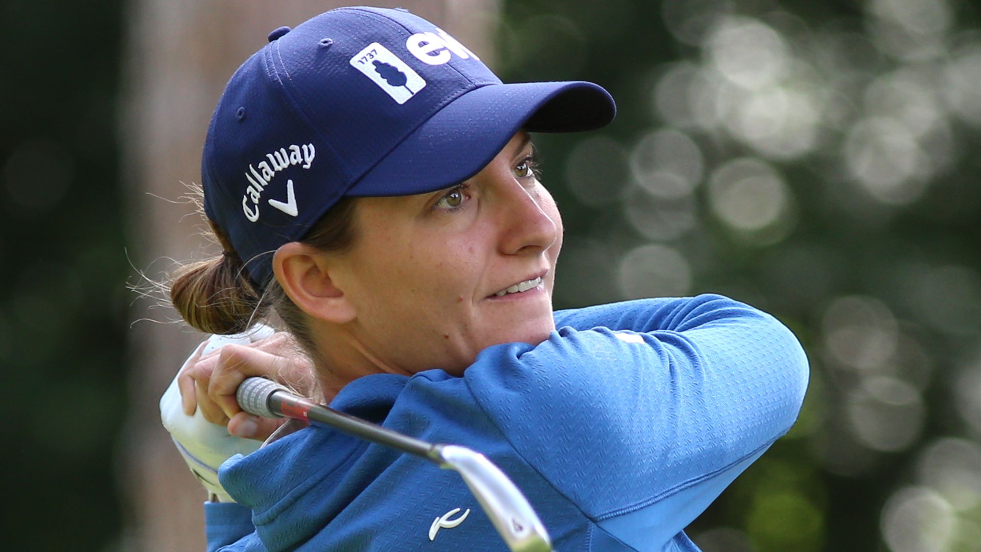 Van Dam charges into lead at KPMG Women's Irish Open