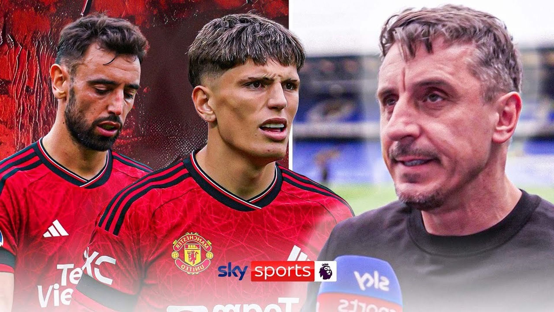 'It's not a crisis, but worrying signs' | Neville on Man Utd defeat vs Brighton