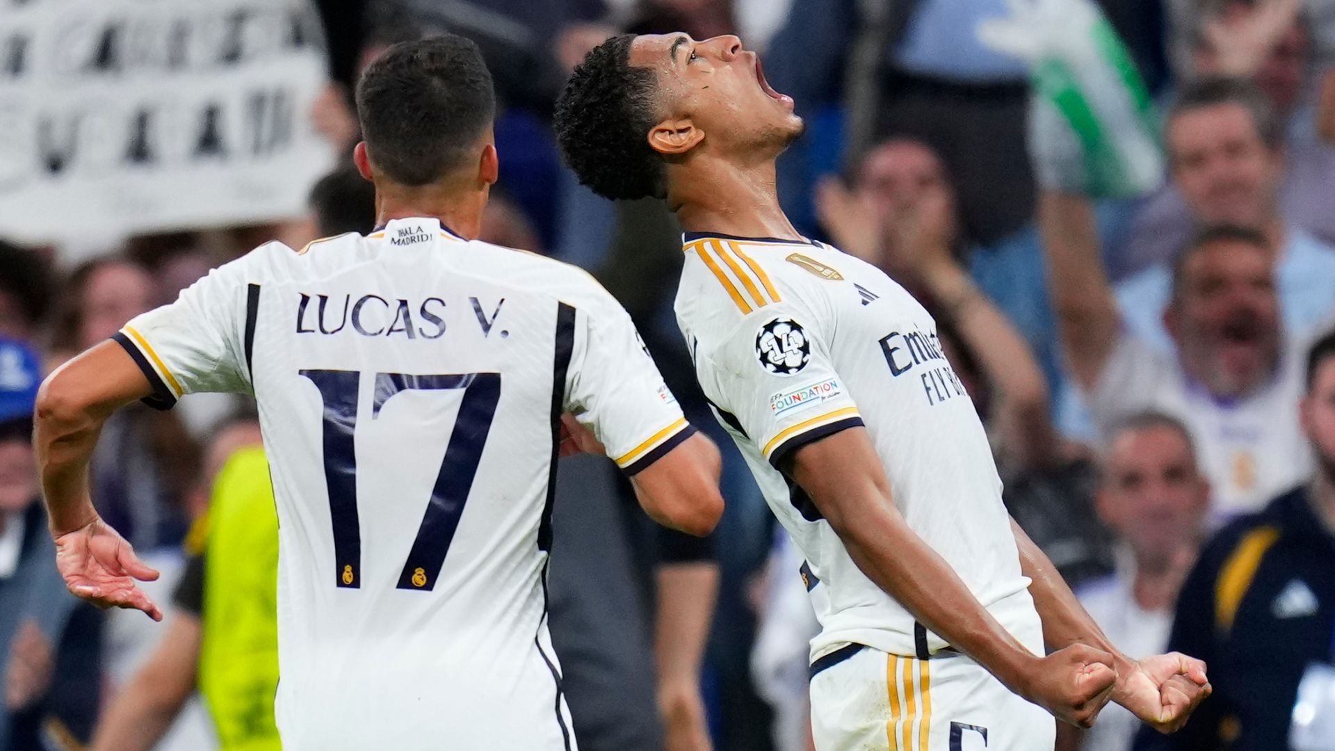 CL round-up: Bellingham grabs late winner as dream Real start continues