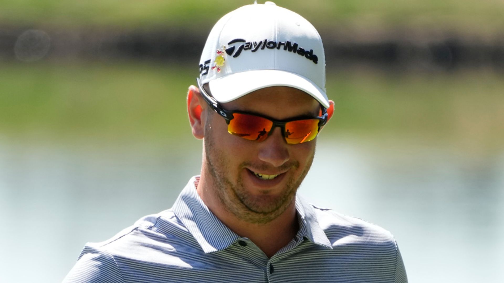 Herbert uses birdie spree to take lead at Fortinet