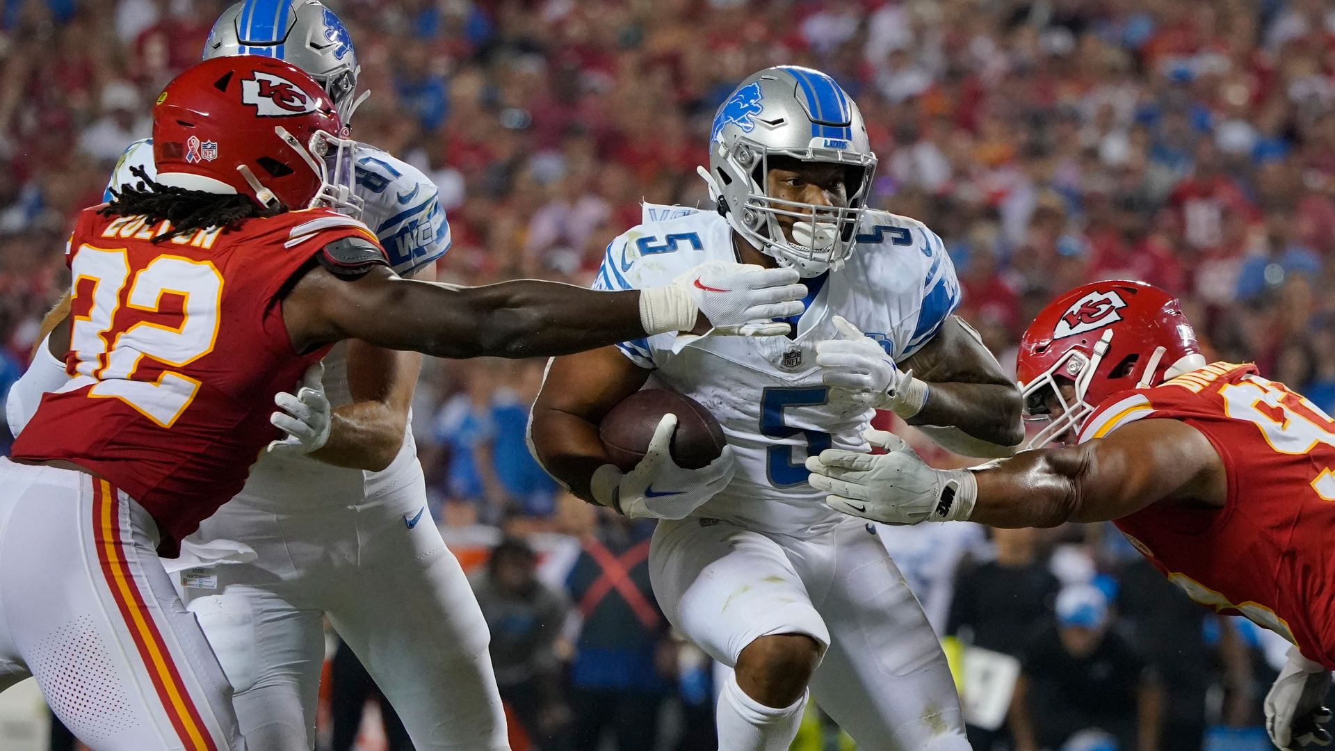 Highlights: Lions stun Super Bowl champ Chiefs in NFL season opener