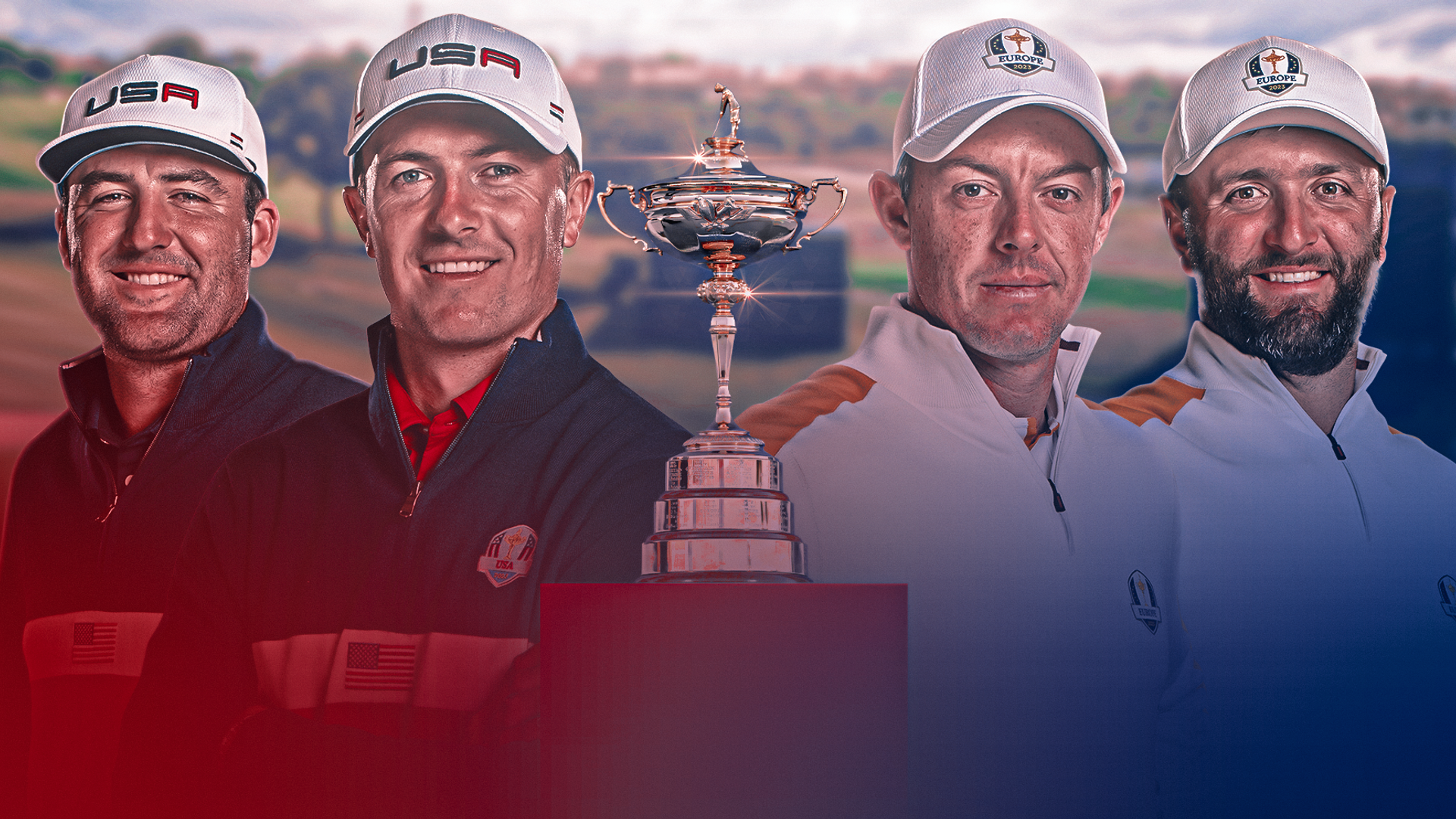 Latest Ryder Cup scores and tee times