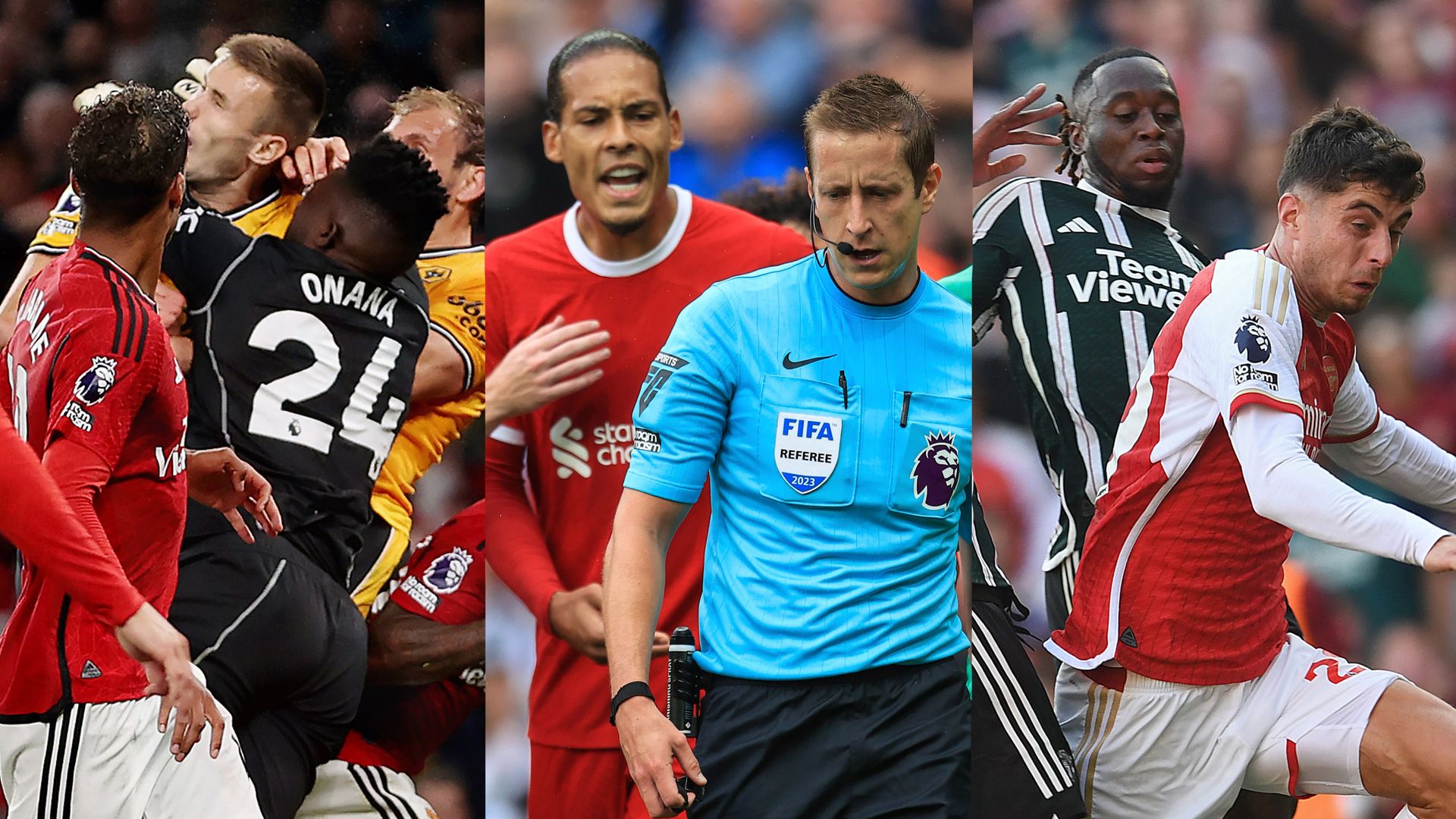 Mic'd Up: PL match officials in-game audio shown on Sky Sports
