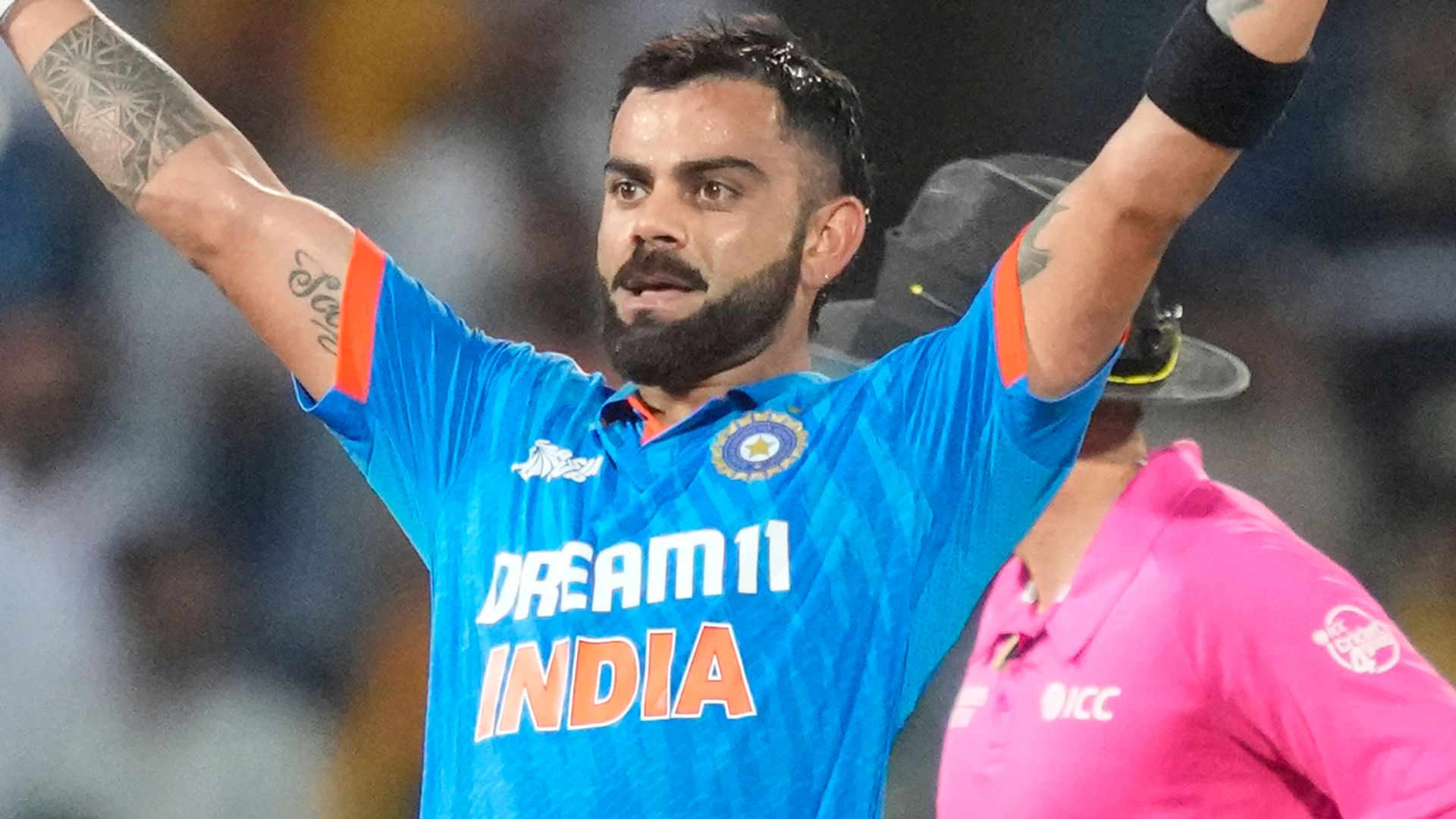 Kohli closes in on Tendulkar's ODI hundreds record