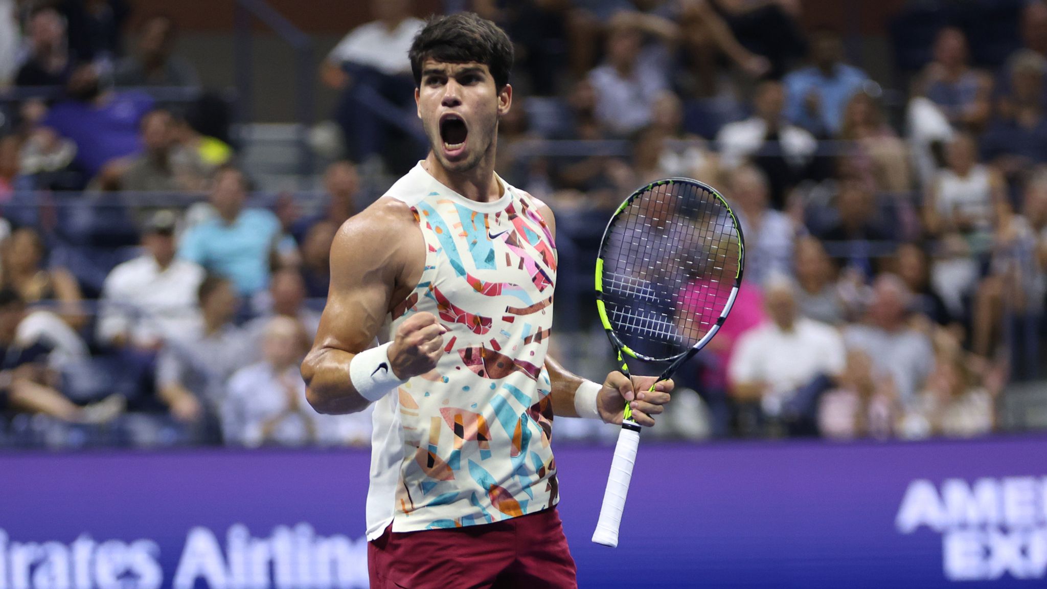 US Open Carlos Alcaraz averts an early challenge from Alexander Zverev to return to semi-finals in New York Tennis News Sky Sports
