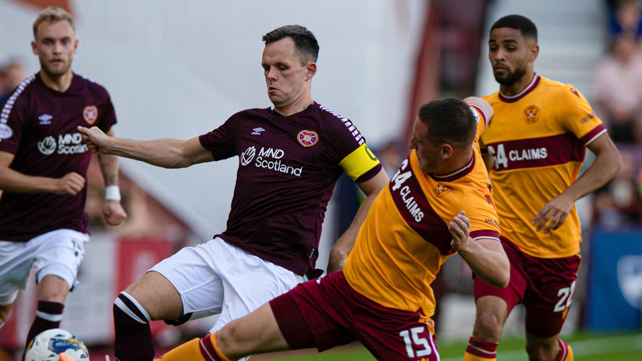 Hearts 0-1 Motherwell: Callum Slattery Gives 10-man Visitors Victory At ...