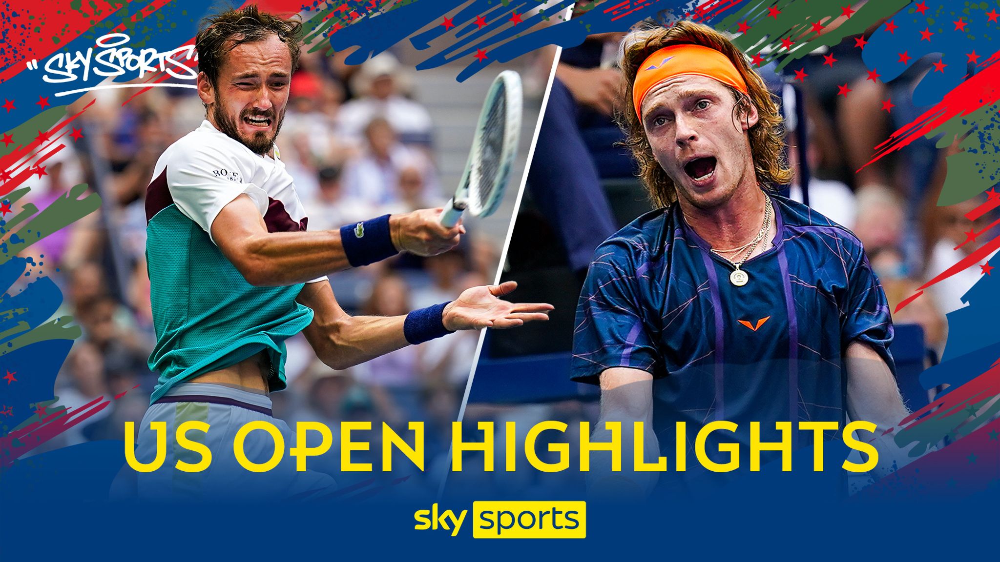 Daniil Medvedev vs Andrey Rublev US Open Highlights Tennis News Sky Sports